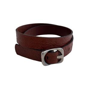 Velez Artisan Colombian Leather Belt -- Caramel Brown Medum (32/34)